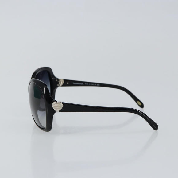 TIFFANY&Co. Sunglasses plastic Black Auth am9195