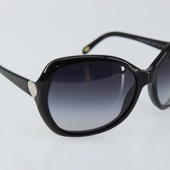 TIFFANY&Co. Sunglasses plastic Black Auth am9195