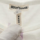 HERMES Margiela Period Short Sleeved T Shirt Cotton White Auth am9197V-7