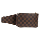 LOUIS VUITTON Damier Ebene Geronimos Shoulder Bag N51994 LV Auth am9198V-1