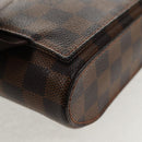 LOUIS VUITTON Damier Ebene Geronimos Shoulder Bag N51994 LV Auth am9198V-10