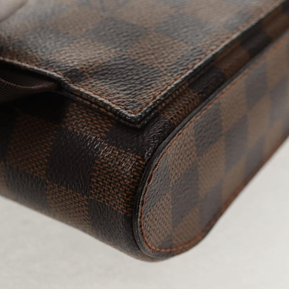 LOUIS VUITTON Damier Ebene Geronimos Shoulder Bag N51994 LV Auth am9198V