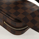 LOUIS VUITTON Damier Ebene Geronimos Shoulder Bag N51994 LV Auth am9198V-11