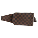 LOUIS VUITTON Damier Ebene Geronimos Shoulder Bag N51994 LV Auth am9198V-2