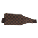 LOUIS VUITTON Damier Ebene Geronimos Shoulder Bag N51994 LV Auth am9198V-3