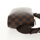 LOUIS VUITTON Damier Ebene Geronimos Shoulder Bag N51994 LV Auth am9198V-5