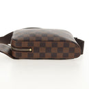 LOUIS VUITTON Damier Ebene Geronimos Shoulder Bag N51994 LV Auth am9198V-7