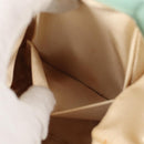 GUCCI Horsebit Backpack Satin Turquoise Blue Gold 005 781 0316 Auth am9199A-27