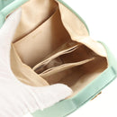 GUCCI Horsebit Backpack Satin Turquoise Blue Gold 005 781 0316 Auth am9199A-33