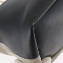 Chloe Bailey Hand Bag Leather 2way Black Beige gold Auth am9201-18