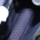 GUCCI Bamboo Backpack Leather Navy Gold 003 58 0030 Auth am9202-11