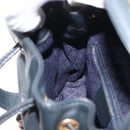 GUCCI Bamboo Backpack Leather Navy Gold 003 58 0030 Auth am9202-25