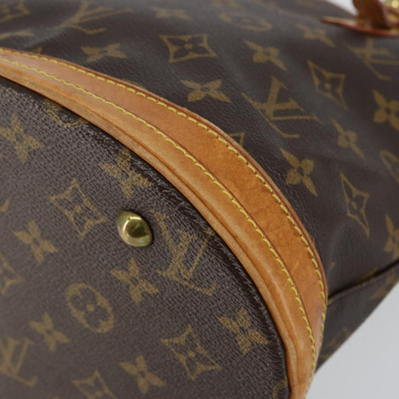 LOUIS VUITTON Monogram Bucket PM Shoulder Bag M42238 LV Auth am9204