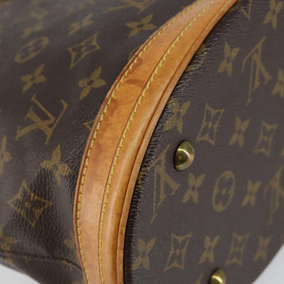 LOUIS VUITTON Monogram Bucket PM Shoulder Bag M42238 LV Auth am9204