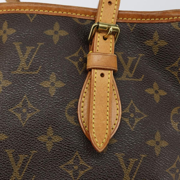 LOUIS VUITTON Monogram Bucket PM Shoulder Bag M42238 LV Auth am9204
