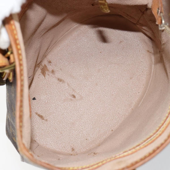 LOUIS VUITTON Monogram Bucket PM Shoulder Bag M42238 LV Auth am9204