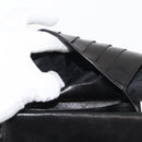 CHANEL Long Wallet Lamb Skin Black CC Auth am9206-10