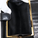 CHANEL Long Wallet Lamb Skin Black CC Auth am9206-11