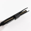 CHANEL Long Wallet Lamb Skin Black CC Auth am9206-5