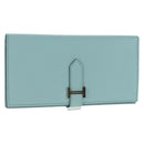 HERMES Bane Souffle Wallet Shave Light Blue Auth am9208SM-1