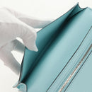 HERMES Bane Souffle Wallet Shave Light Blue Auth am9208SM-24