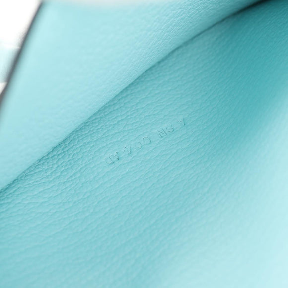 HERMES Bane Souffle Wallet Shave Light Blue Auth am9208SM