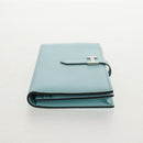HERMES Bane Souffle Wallet Shave Light Blue Auth am9208SM-4
