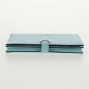 HERMES Bane Souffle Wallet Shave Light Blue Auth am9208SM-7