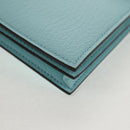 HERMES Bane Souffle Wallet Shave Light Blue Auth am9208SM-8