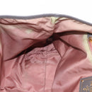 PRADA Tote Bag Nylon Khaki Gold Auth am9209-19