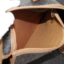 Christian Dior Honeycomb Canvas Boston Bag PVC Black Gold Auth am9211-22