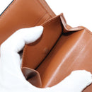 CELINE Triomphe Compact Wallet PVC Black Auth am9212M-10