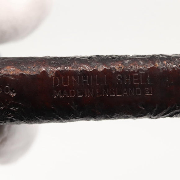 Dunhill DUNHILL SHELL Pipe Wood Brown Auth am9216