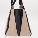 Chloe Alison Tote Bag Leather Pink Black Auth am9218-4