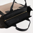 Chloe Alison Tote Bag Leather Pink Black Auth am9218-6