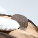 GUCCI GG Supreme Clutch Bag PVC Beige Gold 014 89 0094 Auth am9221-12