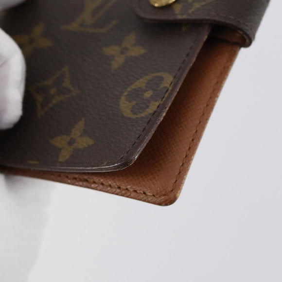 LOUIS VUITTON Epi Monogram Wallet 3Set Blue LV Auth am9225