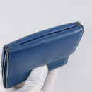 LOUIS VUITTON Epi Monogram Wallet 3Set Blue LV Auth am9225-20