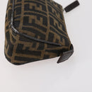 FENDI Bulgari Gucci GG Canvas Pouch Canvas 3Set Black Beige pink Auth am9226-10