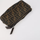 FENDI Bulgari Gucci GG Canvas Pouch Canvas 3Set Black Beige pink Auth am9226-12