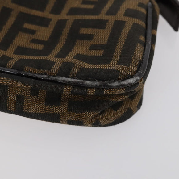 FENDI Bulgari Gucci GG Canvas Pouch Canvas 3Set Black Beige pink Auth am9226