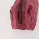 FENDI Bulgari Gucci GG Canvas Pouch Canvas 3Set Black Beige pink Auth am9226-4