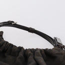 GUCCI GG Canvas Supreme Bamboo Bag Nylon PVC 3Set Beige Black Auth am9227-13