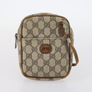 GUCCI GG Canvas Supreme Bamboo Bag Nylon PVC 3Set Beige Black Auth am9227-17