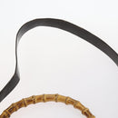 GUCCI GG Canvas Supreme Bamboo Bag Nylon PVC 3Set Beige Black Auth am9227-6