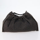 GUCCI GG Canvas Supreme Bamboo Bag Nylon PVC 3Set Beige Black Auth am9227-9