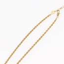 SAINT LAURENT Necklace metal 2 Set Gold Auth am9228-10