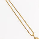 SAINT LAURENT Necklace metal 2 Set Gold Auth am9228-4