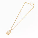 SAINT LAURENT Necklace metal 2 Set Gold Auth am9228-7