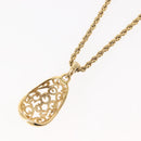 SAINT LAURENT Necklace metal 2 Set Gold Auth am9228-8